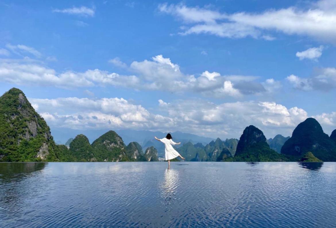 Misty Wonderland ,Yangshuo Xingping Hotel Eksteriør billede